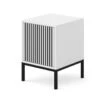 Bureaucontainer Ravenna - Wit/zwart - Metall - 41x40x55 Cm