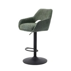 Nordic Home - Coleen Verstelbare Barstoel - Groen