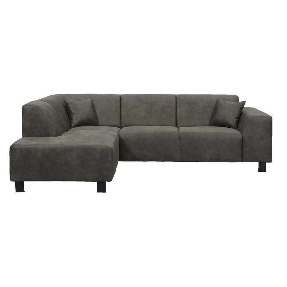 Hoekbank Nino Links - Antraciet 3 Hoekbank Nino Links - Antraciet