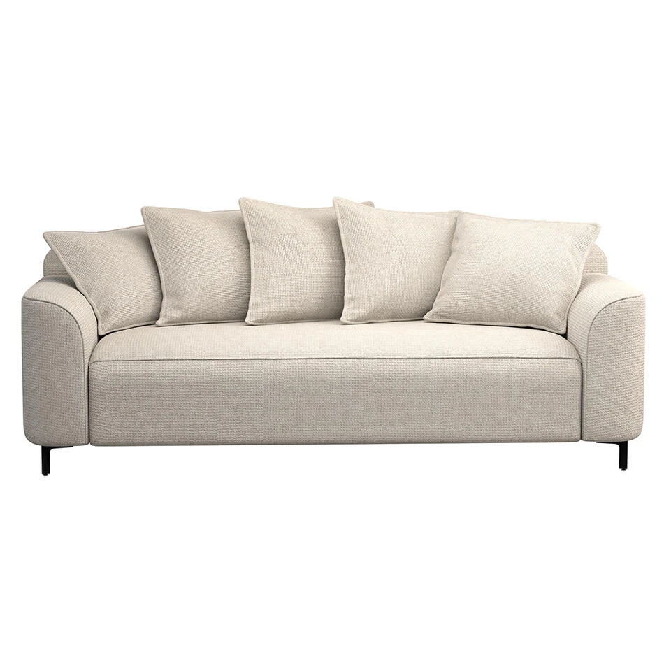 Bank Elsa 3-zits - Stof Eden - Beige 3 Bank Elsa 3-zits - Stof Eden - Beige