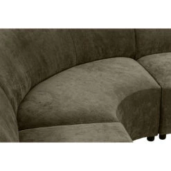 Hoekbank Luna Rond - Stof Rebel - Vergrijsd Groen 17 Hoekbank Luna Rond - Stof Rebel - Vergrijsd Groen -Meubelpromotie 10108044 9002