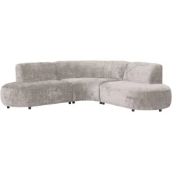 Hoekbank Luna Rond - Stof Cremona - Beige 14 Hoekbank Luna Rond - Stof Cremona - Beige -Meubelpromotie 10108048 8000