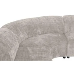 Hoekbank Luna Rond - Stof Cremona - Beige 16 Hoekbank Luna Rond - Stof Cremona - Beige -Meubelpromotie 10108048 9001