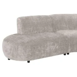 Hoekbank Luna Rond - Stof Cremona - Beige 17 Hoekbank Luna Rond - Stof Cremona - Beige -Meubelpromotie 10108048 9002