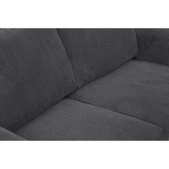 Bank Stuttgart 2-zits - Antraciet 16 Bank Stuttgart 2-zits - Antraciet -Meubelpromotie 10108114 9001