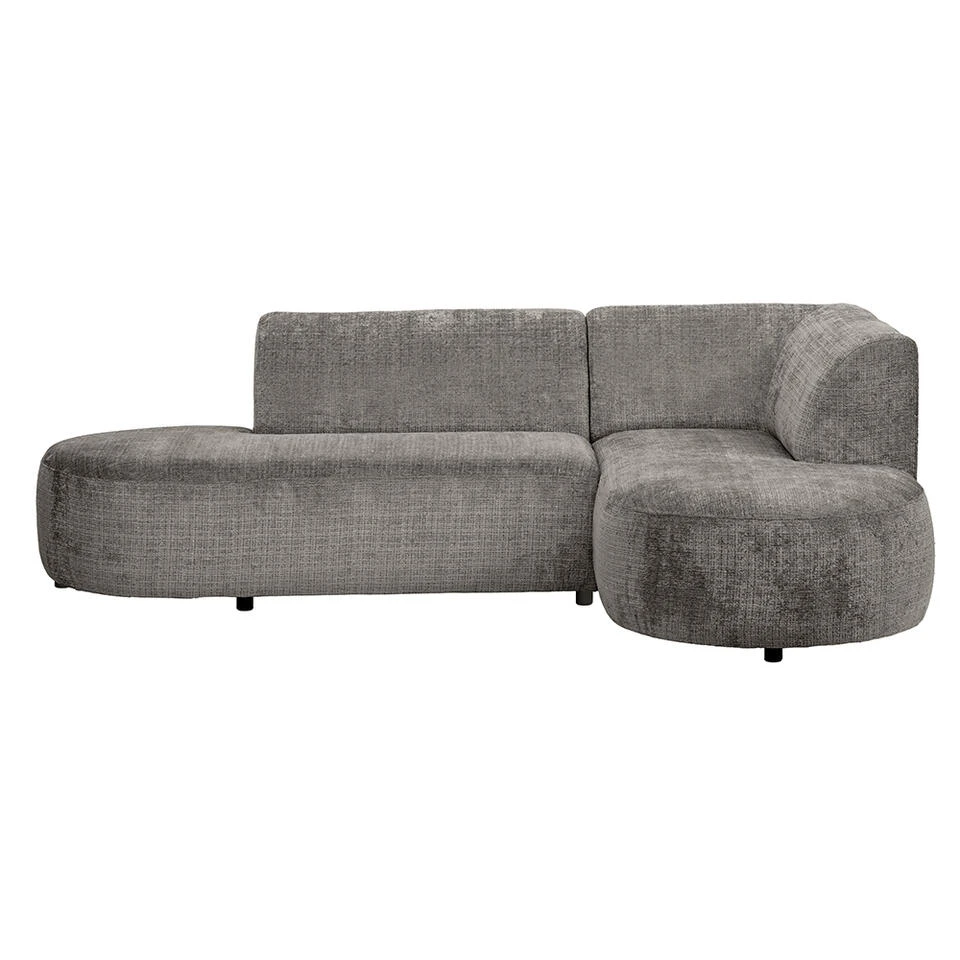 Hoekbank Luna Rechts - Stof Cremona - Taupe 3 Hoekbank Luna Rechts - Stof Cremona - Taupe