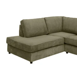 Hoekbank Stuttgart Links - Olijfgroen -Meubelpromotie 10108132 9001