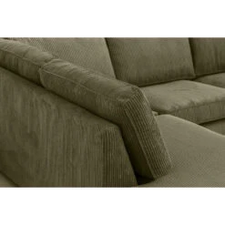 Hoekbank Stuttgart Links - Olijfgroen -Meubelpromotie 10108132 9002