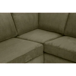 Hoekbank Stuttgart Links - Olijfgroen -Meubelpromotie 10108132 9003