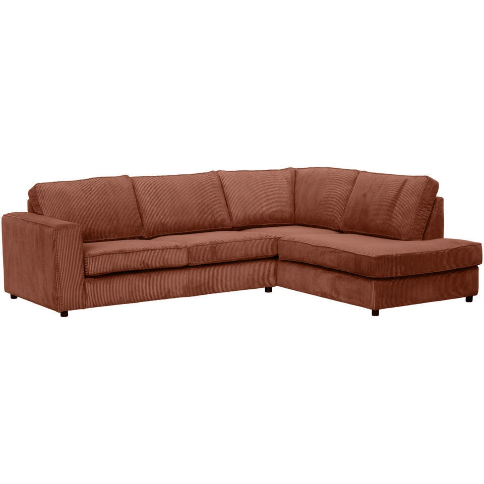 Hoekbank Stuttgart Rechts - Terra 4 Hoekbank Stuttgart Rechts - Terra - Afbeelding 2