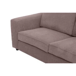 Bank Stuttgart 3-zits - Roze -Meubelpromotie 10108137 9003