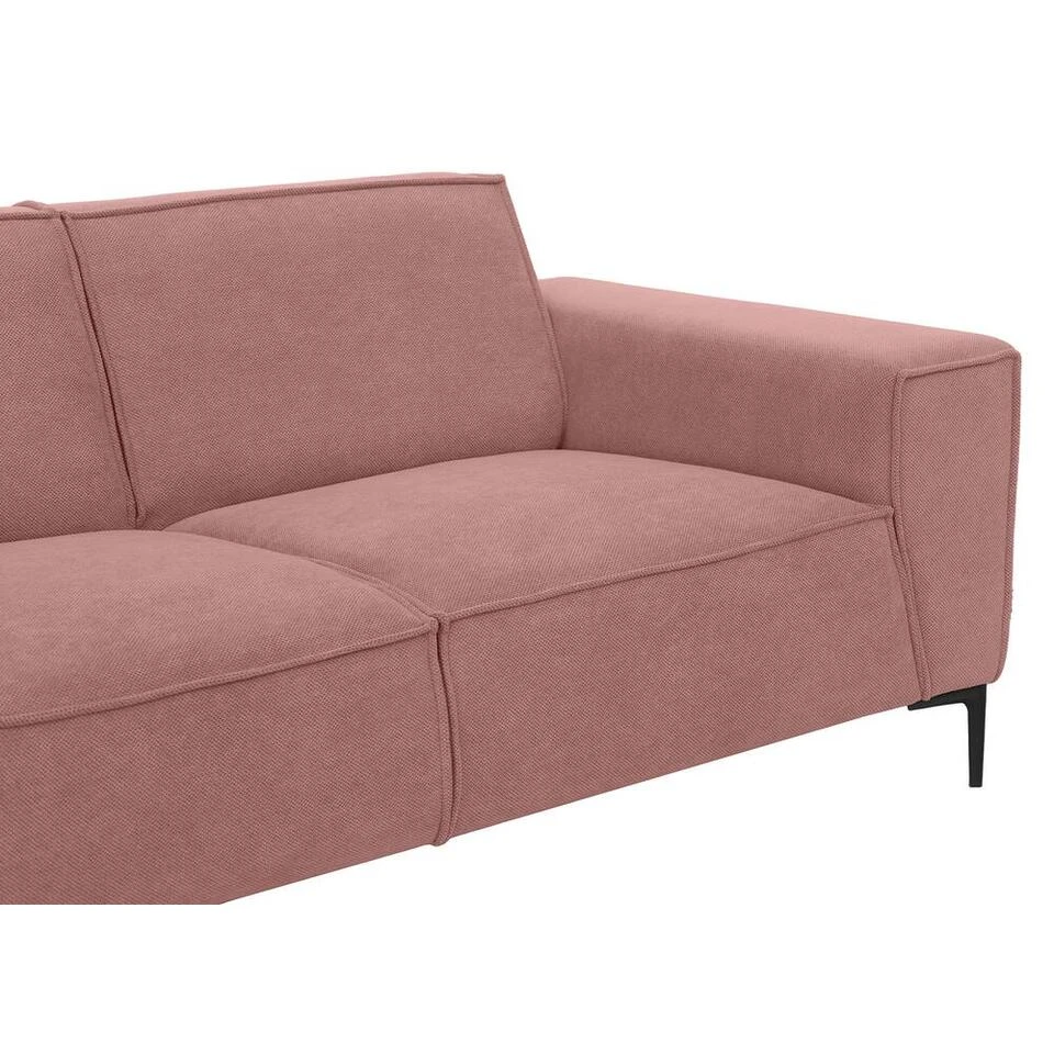 Bank Romy 2-zits - Stof Curio - Roze 9 Bank Romy 2-zits - Stof Curio - Roze - Afbeelding 7