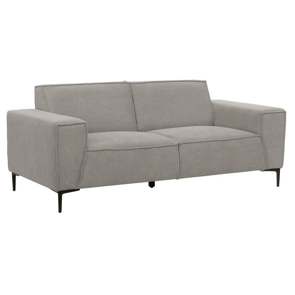 Bank Romy 2-zits - Stof Curio - Grijs 4 Bank Romy 2-zits - Stof Curio - Grijs - Afbeelding 2