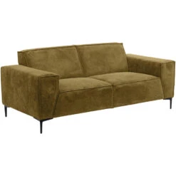 Bank Romy 3-zits - Stof Egon - Groen 12 Bank Romy 3-zits - Stof Egon - Groen -Meubelpromotie 10108151 0300