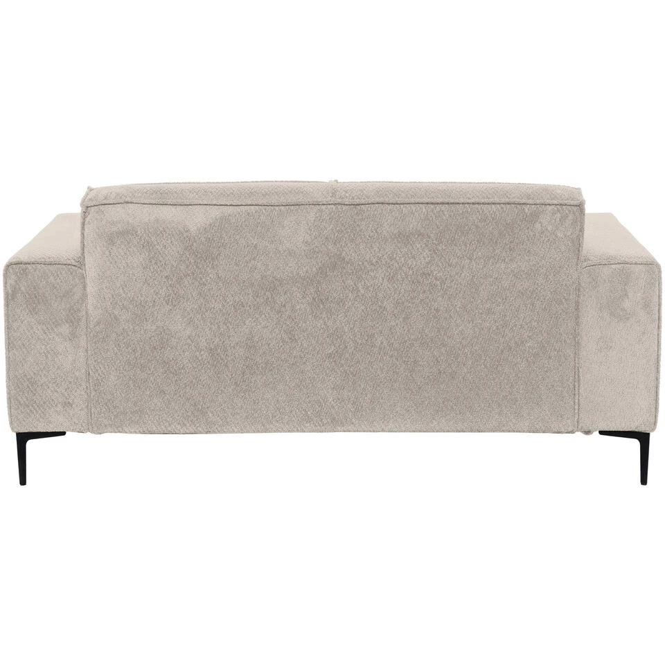 Bank Romy 2-zits - Stof Egon - Beige 5 Bank Romy 2-zits - Stof Egon - Beige - Afbeelding 3