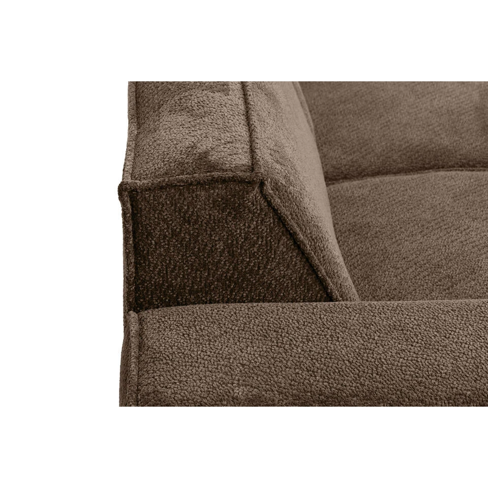 Bank Romy 3-zits - Stof Egon - Taupe 10 Bank Romy 3-zits - Stof Egon - Taupe - Afbeelding 8