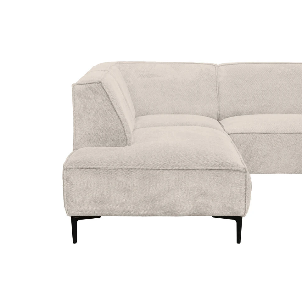 Hoekbank Romy Links - Stof Egon - Beige 6 Hoekbank Romy Links - Stof Egon - Beige - Afbeelding 4