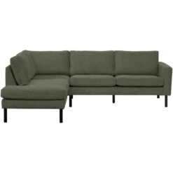 Hoekbank Collin Links - Groen