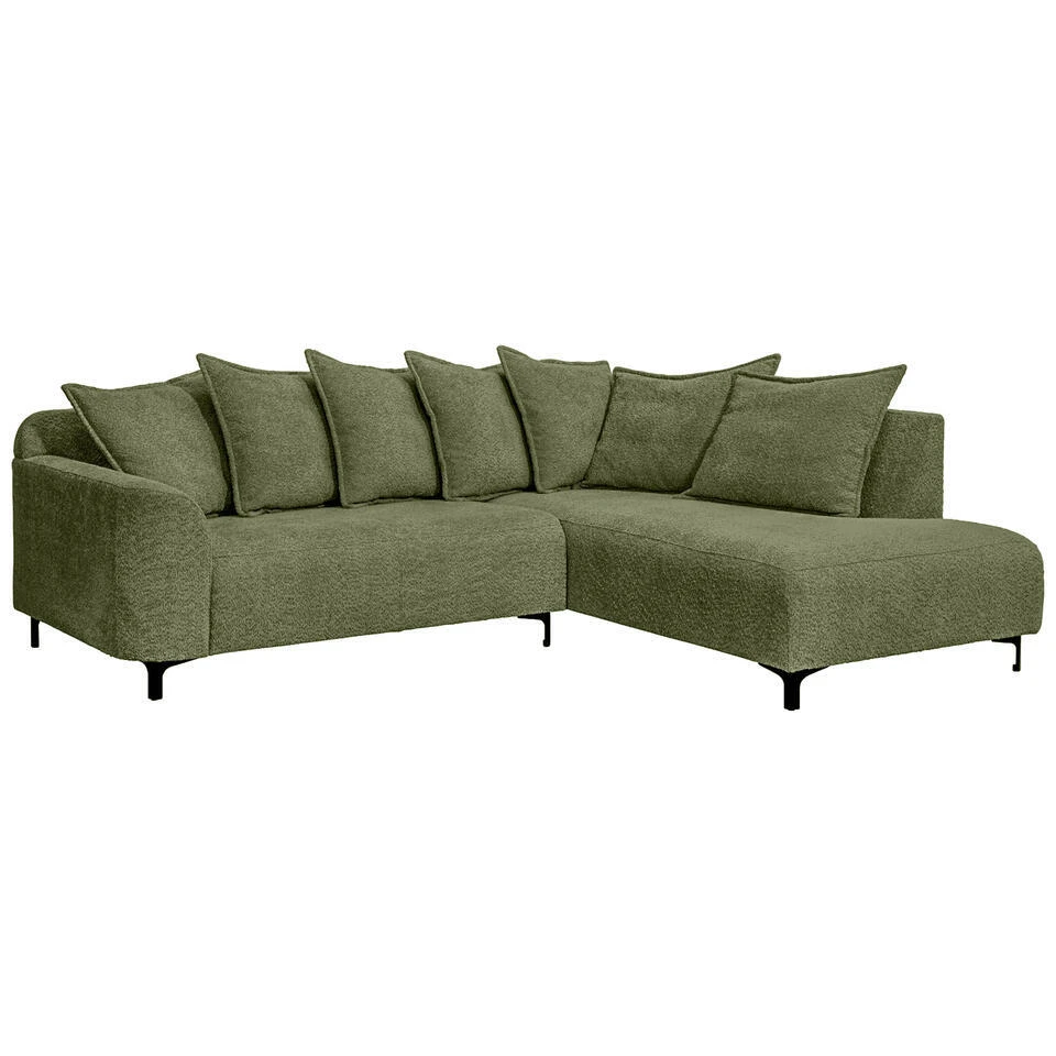 Hoekbank Elsa Rechts - Stof Anthology - Groen 4 Hoekbank Elsa Rechts - Stof Anthology - Groen - Afbeelding 2