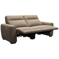 Bank James Verstelbaar 3-zits - Stof Gaucho - Taupe -Meubelpromotie 10111655 9000