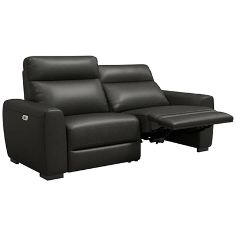 Bank James Verstelbaar 3-zits - Stof Melbourne - Zwart 5 Bank James Verstelbaar 3-zits - Stof Melbourne - Zwart - Afbeelding 3