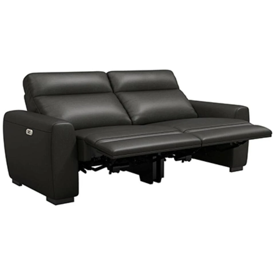 Bank James Verstelbaar 3-zits - Stof Melbourne - Zwart 6 Bank James Verstelbaar 3-zits - Stof Melbourne - Zwart - Afbeelding 4