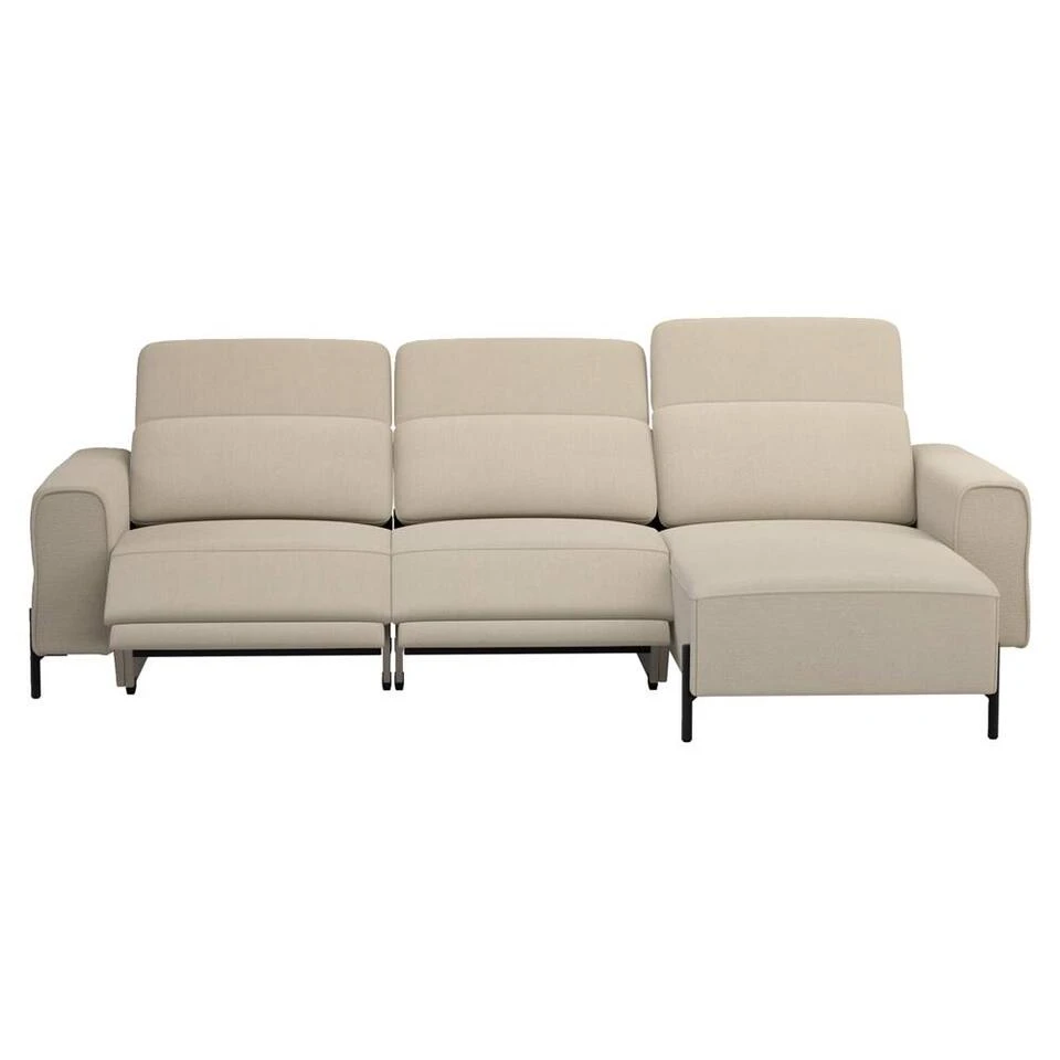 Hoekbank Dave Rechts - Elektrisch Verstelbaar - Taupe 4 Hoekbank Dave Rechts - Elektrisch Verstelbaar - Taupe - Afbeelding 2