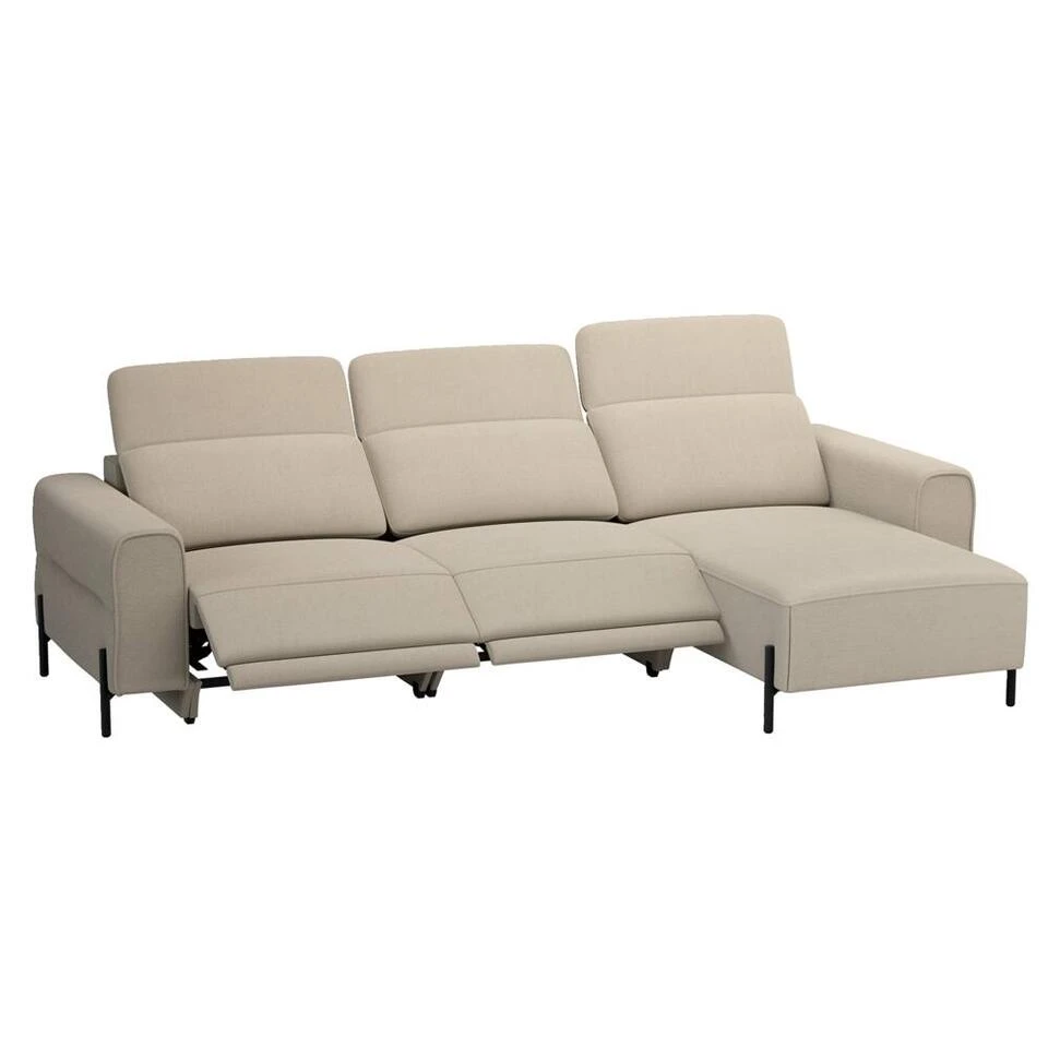 Hoekbank Dave Rechts - Elektrisch Verstelbaar - Taupe 6 Hoekbank Dave Rechts - Elektrisch Verstelbaar - Taupe - Afbeelding 4