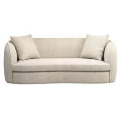 Bank Enzio 3,5-zits - Stof Wandy - Champagne