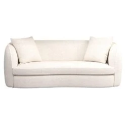 Bank Enzio 3,5-zits - Stof Wales - Crème