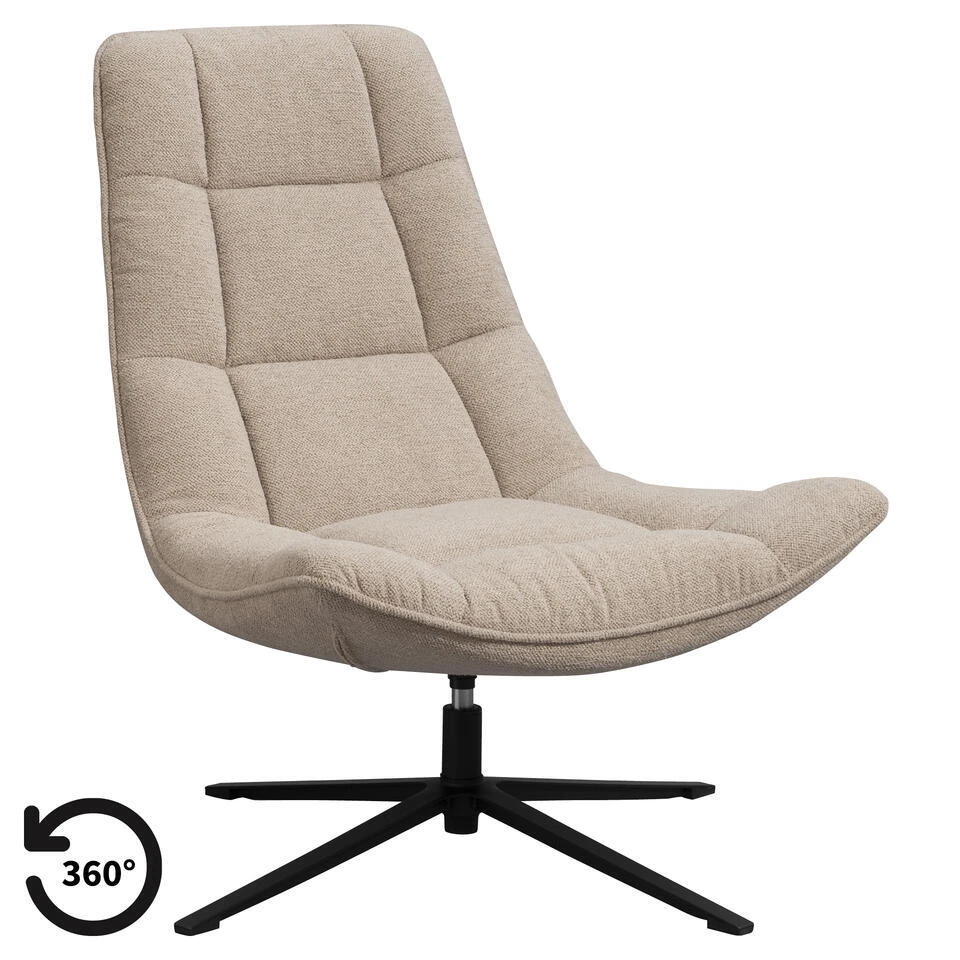 Fauteuil Emily - Zand 3 Fauteuil Emily - Zand