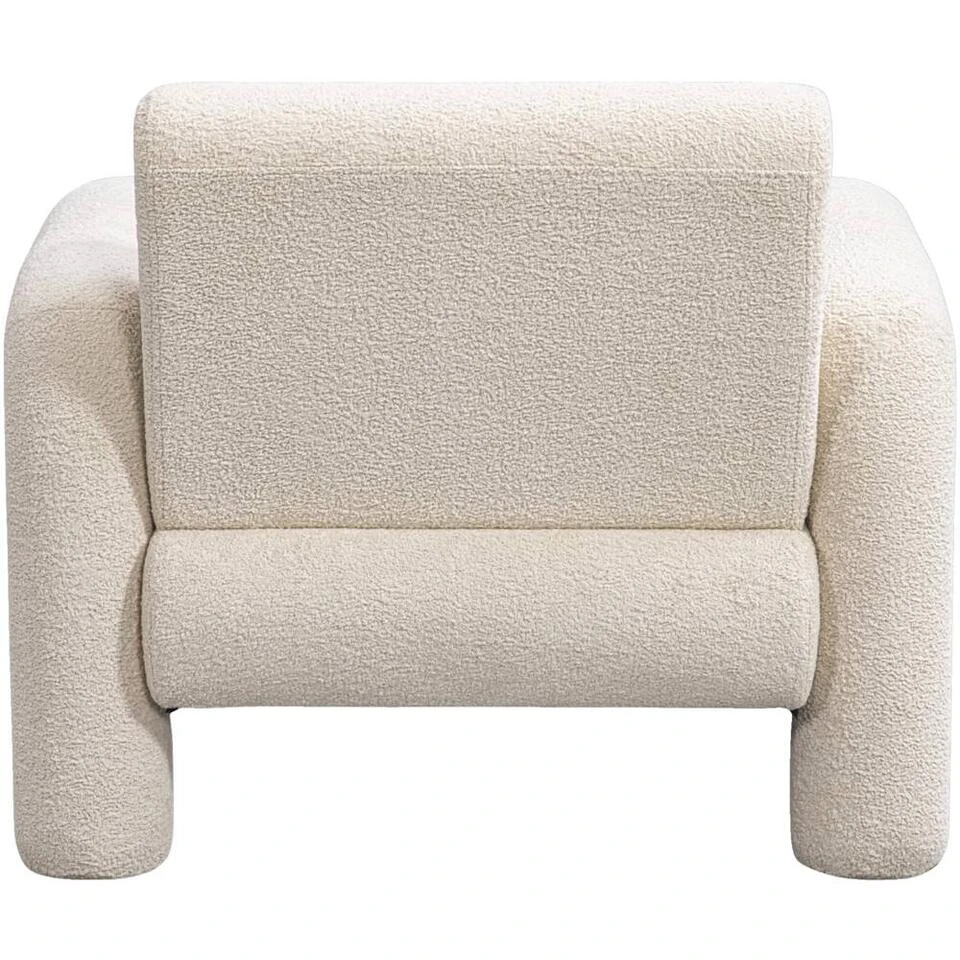 Fauteuil Puck - Crème 6 Fauteuil Puck - Crème - Afbeelding 4