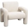 Fauteuil Puck - Crème 1 Fauteuil Puck - Crème -Meubelpromotie 10201168