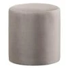 Hocker Wenen - Velvet - Taupe - 40xØ37 Cm 2 Hocker Wenen - Velvet - Taupe - 40xØ37 Cm -Meubelpromotie 10201202