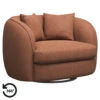 Loveseat Enzio - Stof Pure - Terra 2 Loveseat Enzio - Stof Pure - Terra -Meubelpromotie 10201258