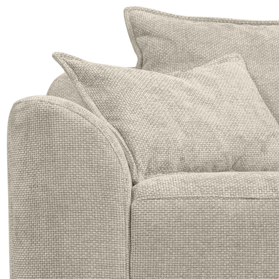 Loveseat Elsa - Stof Eden - Beige 8 Loveseat Elsa - Stof Eden - Beige - Afbeelding 6