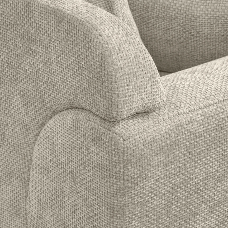 Loveseat Elsa - Stof Eden - Beige 12 Loveseat Elsa - Stof Eden - Beige - Afbeelding 10