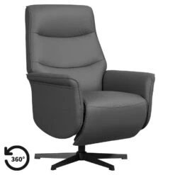 Relaxfauteuil Boaz -elektrisch Verstelbaar - Antraciet