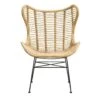Fauteuil Jasmine - Rotan/metaal - Naturel 2 Fauteuil Jasmine - Rotan/metaal - Naturel -Meubelpromotie 10207005