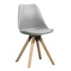 Eetkamerstoel Senja - Grijs - Hout -Meubelpromotie 10302719