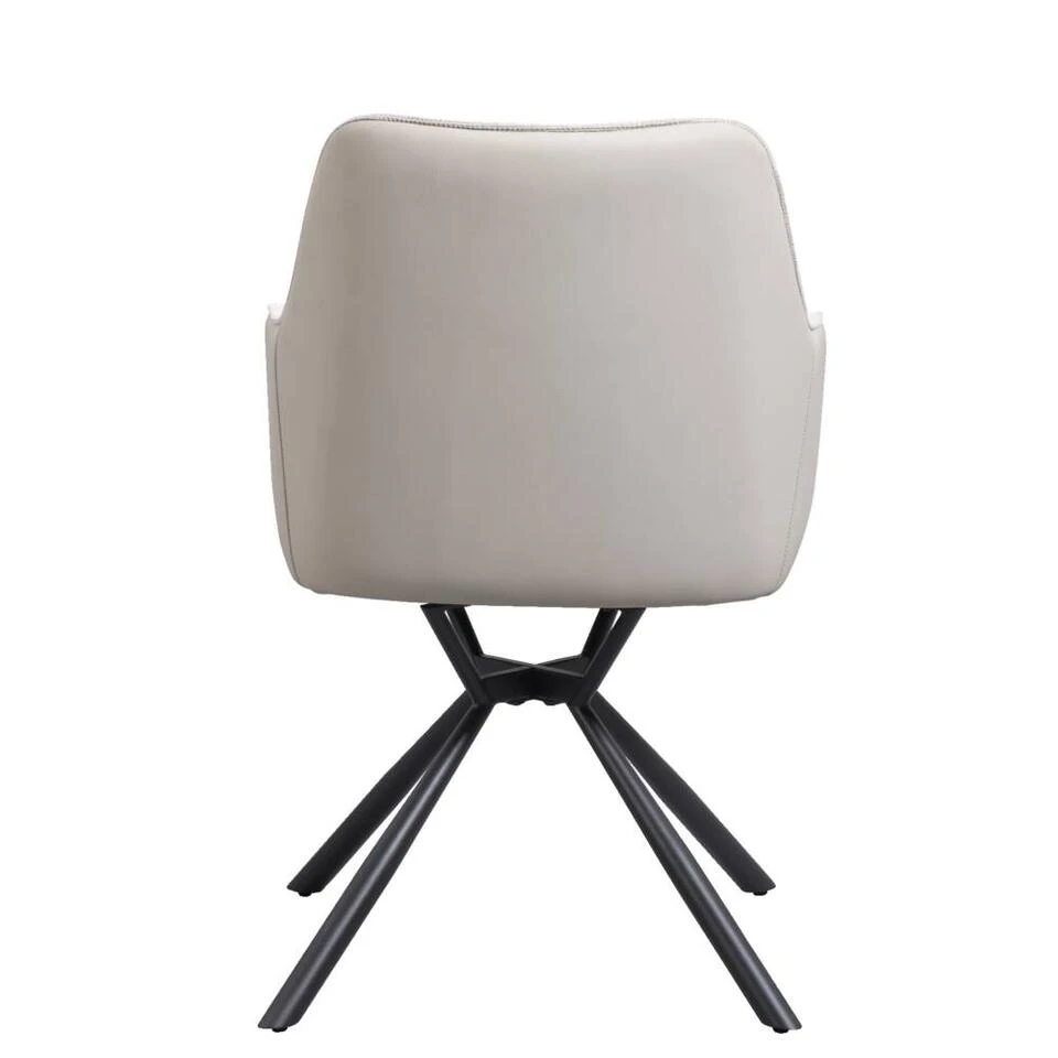 Eetkamerstoel Saar - Beige 5 Eetkamerstoel Saar - Beige - Afbeelding 3