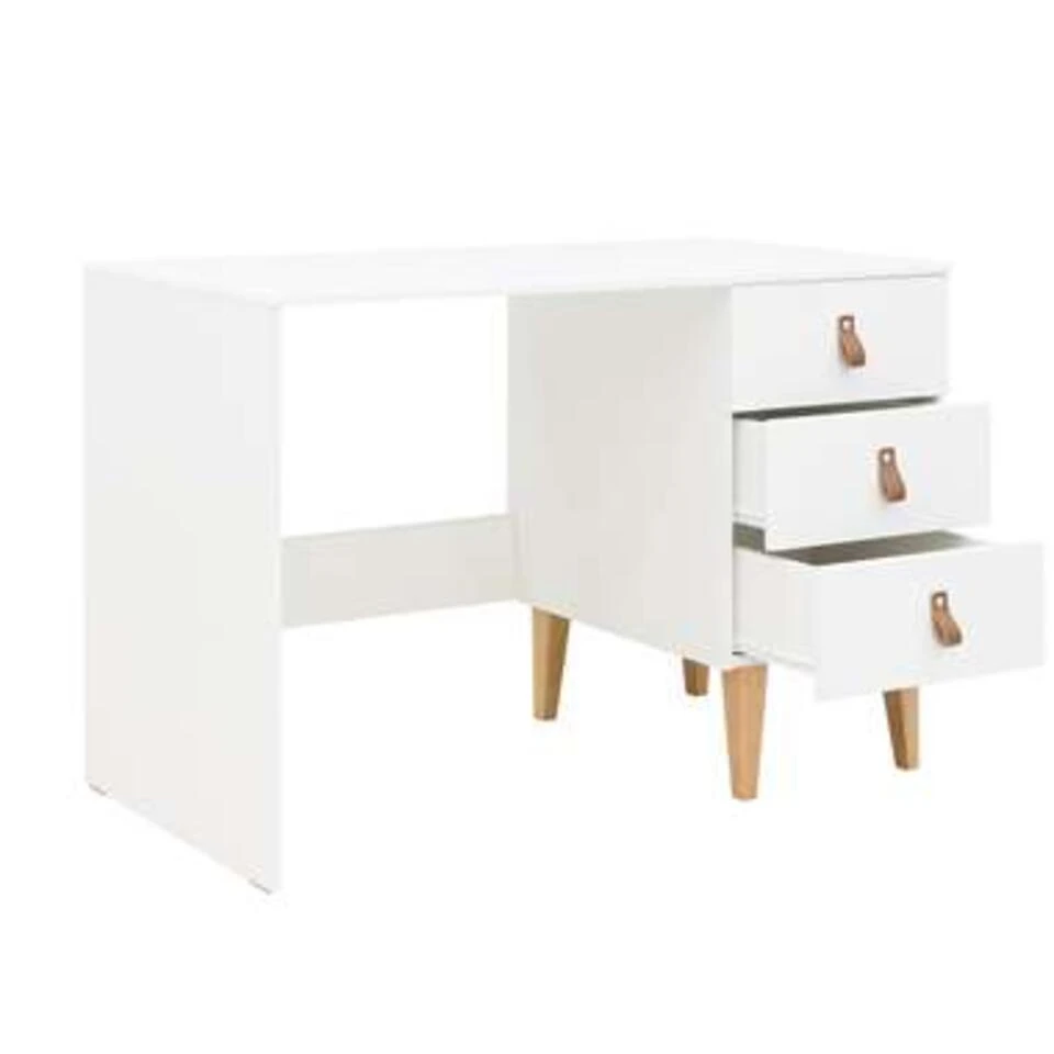 Bopita Indy Bureau - White/Naturel 6 Bopita Indy Bureau - White/Naturel - Afbeelding 4