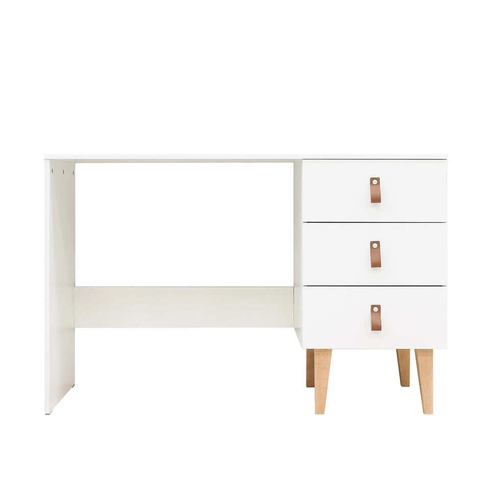 Bopita Indy Bureau - White/Naturel 3 Bopita Indy Bureau - White/Naturel
