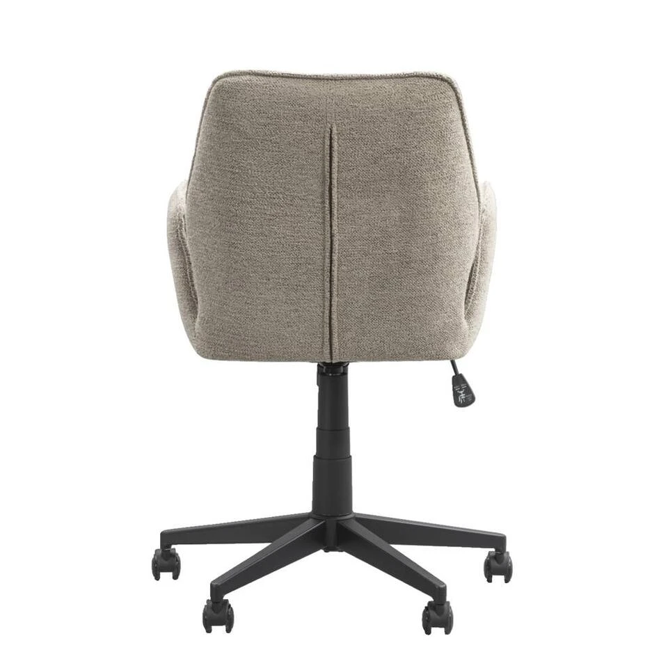 Bureaustoel Raffy - Zand 6 Bureaustoel Raffy - Zand - Afbeelding 4