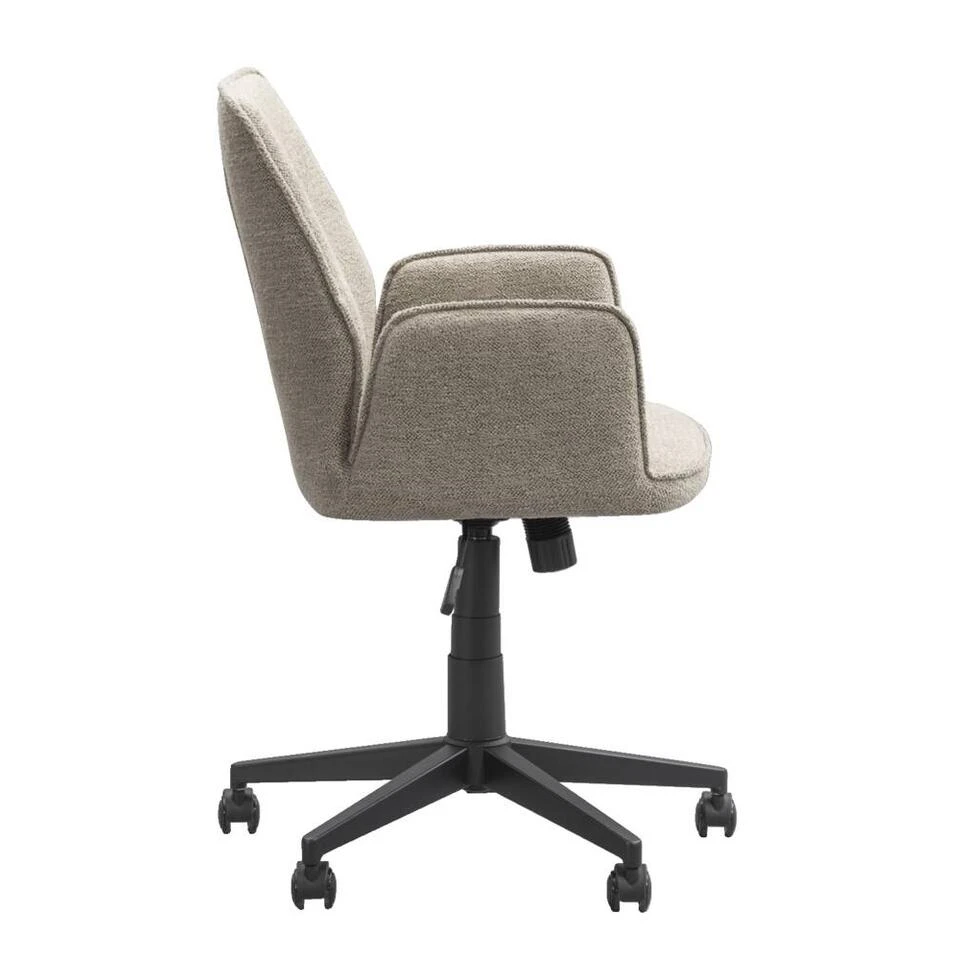 Bureaustoel Raffy - Zand 5 Bureaustoel Raffy - Zand - Afbeelding 3