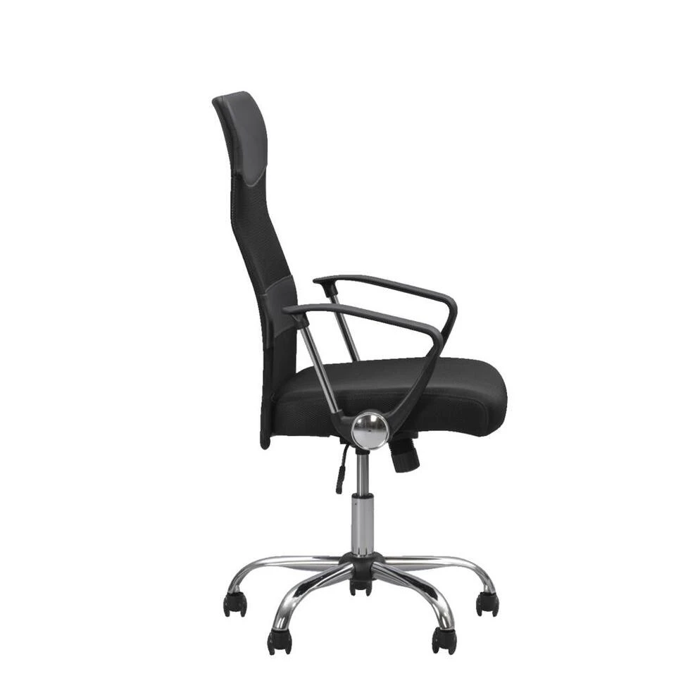 Bureaustoel Kalmar - Zwart 6 Bureaustoel Kalmar - Zwart - Afbeelding 4