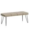 Beliani Hocker BETIN - Beige Kunstleer 2 Beliani Hocker BETIN - Beige Kunstleer -Meubelpromotie 1194339792