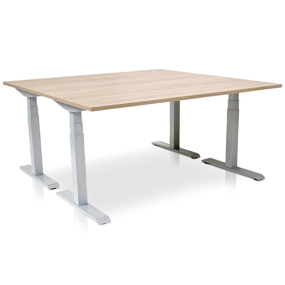 MRC PRO Elektrisch ARBO Zit-sta Bureau - 160x80 Cm - Midden Eiken 6 MRC PRO Elektrisch ARBO Zit-sta Bureau - 160x80 Cm - Midden Eiken - Afbeelding 4