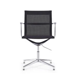 Design Vergaderstoel Monaco - Zwart -Meubelpromotie 1205982182 0102