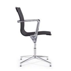 Design Vergaderstoel Monaco - Zwart -Meubelpromotie 1205982182 0103